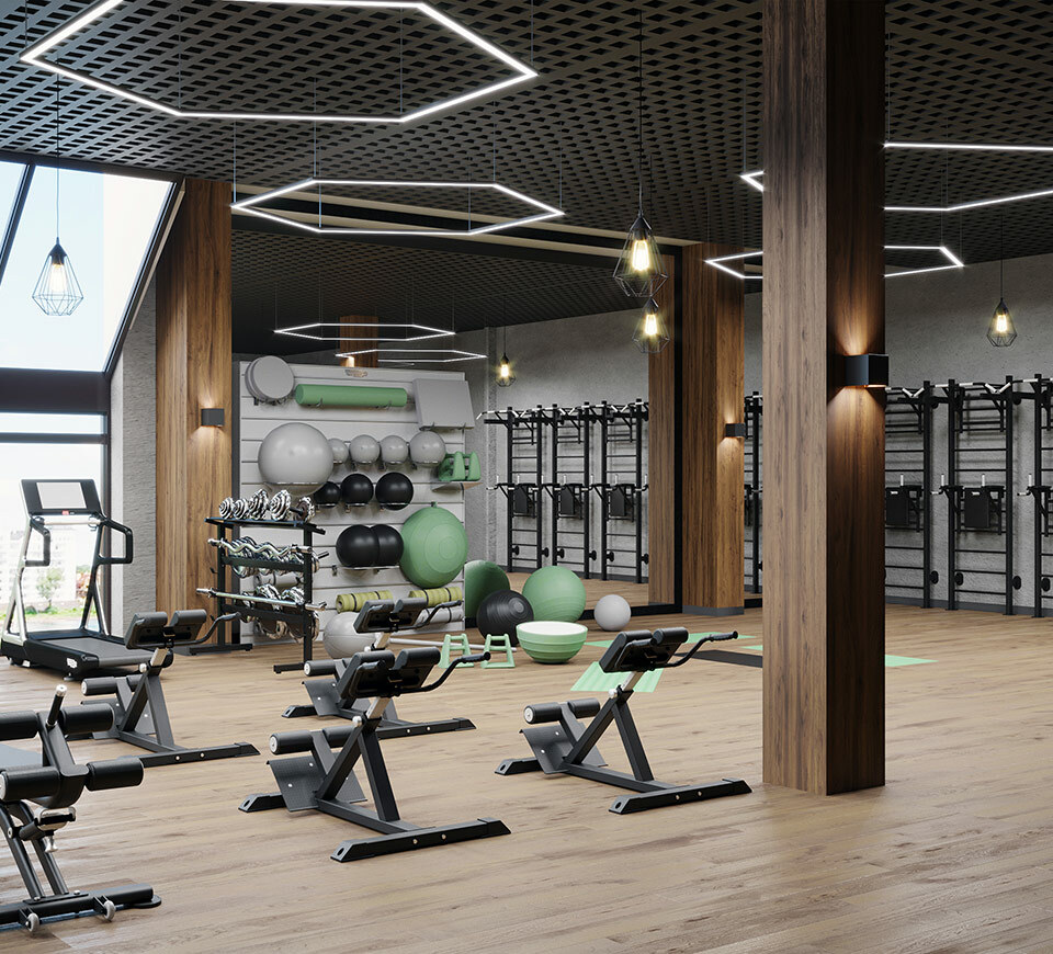 Entdecken - For sports and wellness facilities, fitness centers.
